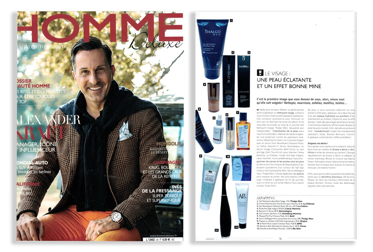 HOMME Deluxe p.76 - Novembre 2018